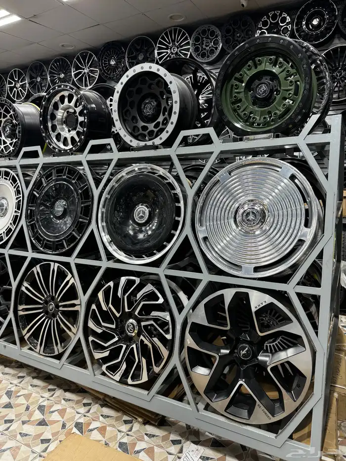 جنوط مرسيدس s كلاس صحن مقاس 22 موديل 2025 10