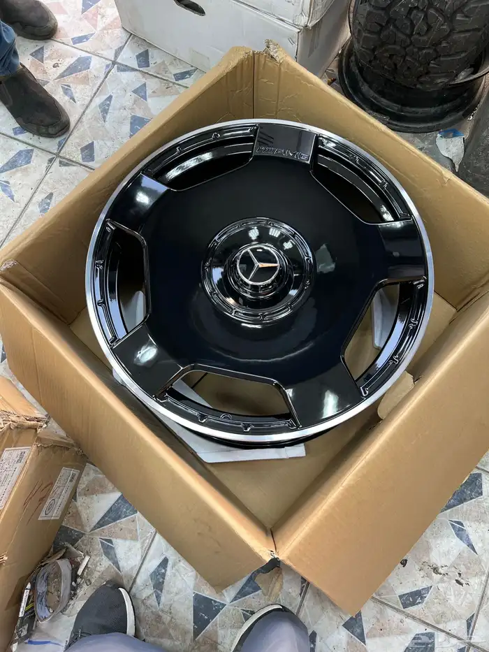 جنوط مرسيدس s كلاس صحن مقاس 22 موديل 2025 63