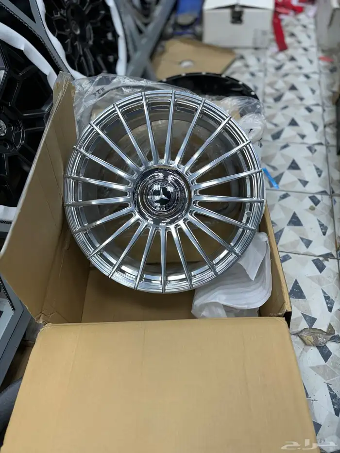 جنوط مرسيدس s كلاس صحن مقاس 22 موديل 2025 40