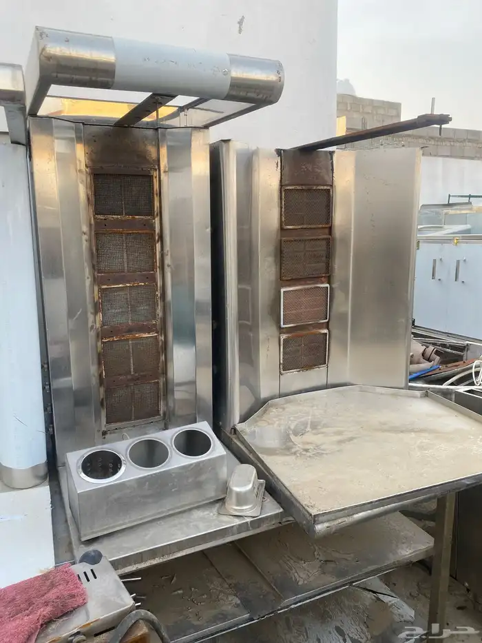 معدات شاورما مكينه شاورما 7