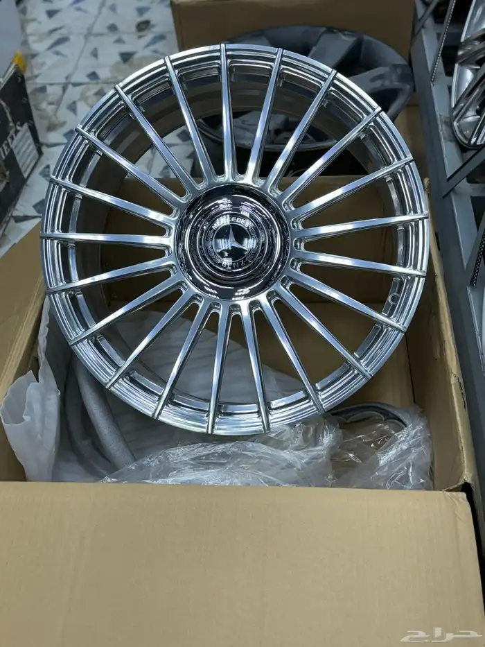 جنوط مرسيدس s كلاس صحن مقاس 22 موديل 2025 36