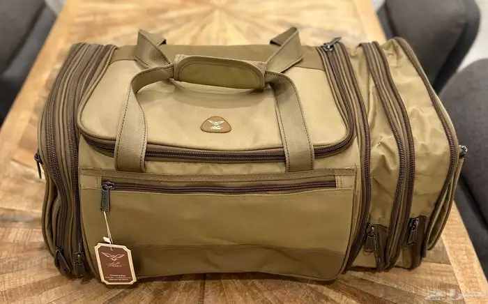 شنطة عزبة قياس 63 سم قماش كاكي 1