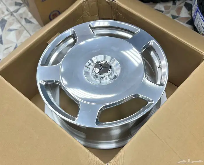 جنوط مرسيدس s كلاس صحن مقاس 22 موديل 2025 44