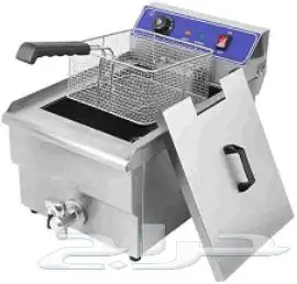 قلاية بطاطس قلاية حوضين معدات فود ترك تجهيزات بوفية 3