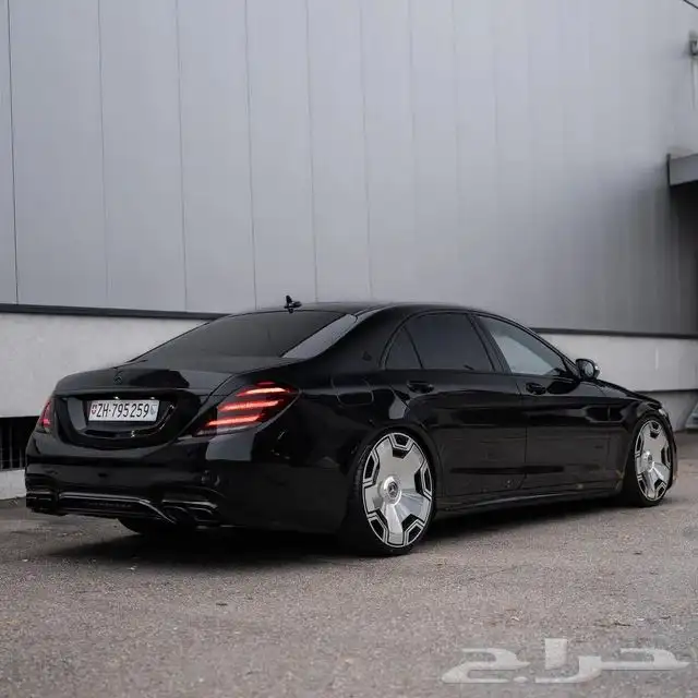 جنوط مرسيدس s كلاس صحن مقاس 22 موديل 2025 59