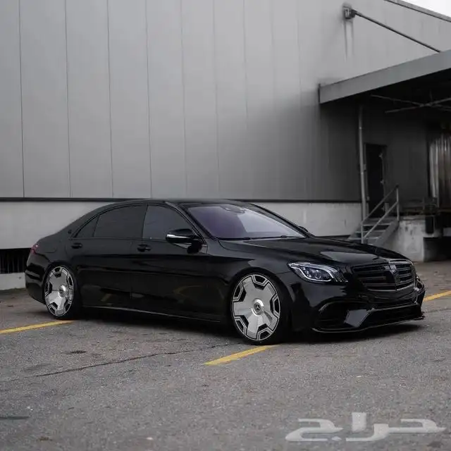 جنوط مرسيدس s كلاس صحن مقاس 22 موديل 2025 62