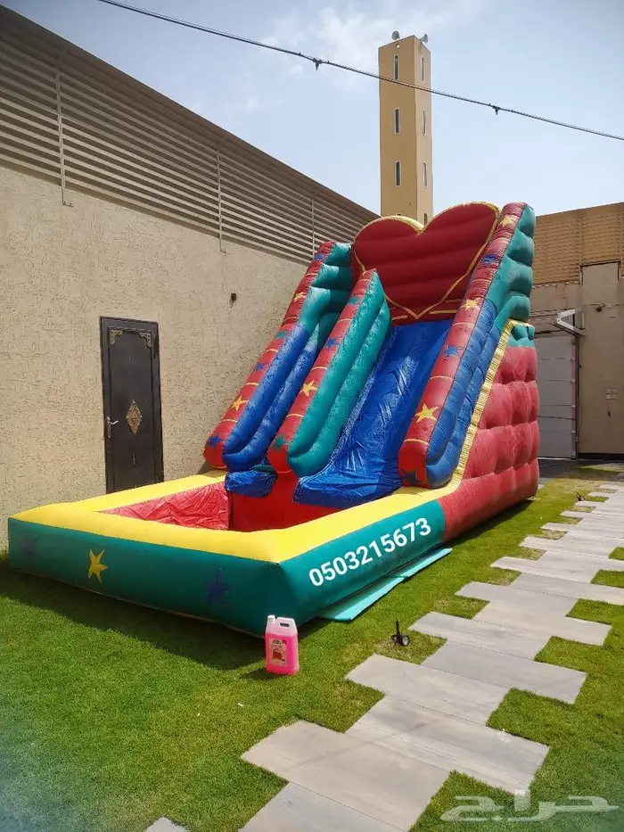 اجار نطيطات نطيطه ملعب صابوني زحليقه 8