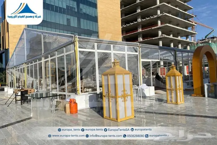 خيام شفافة للحفلات والمناسبات 6426 578 055 6