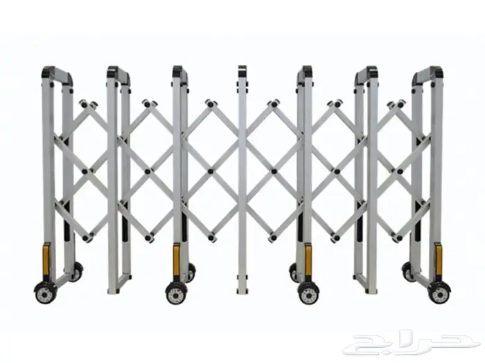حواجز المونيوم متحركه بعجلات والطي لتنظيم الفاعليات 0