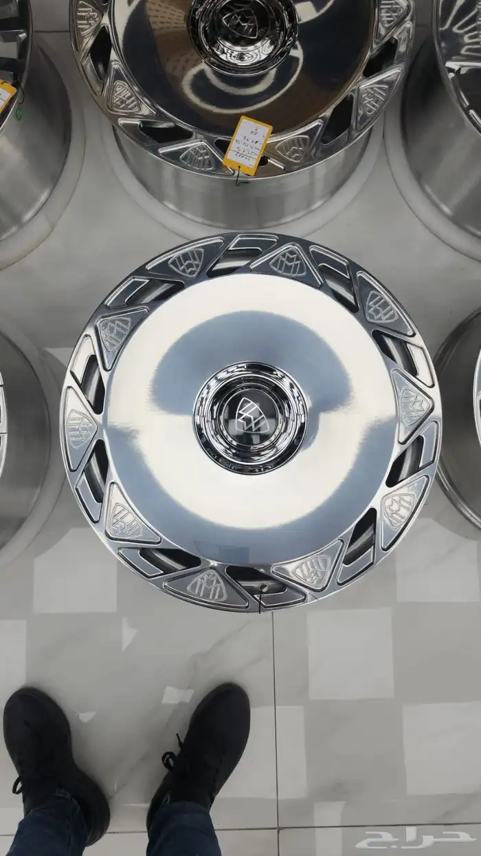 جنوط مرسيدس s كلاس صحن مقاس 22 موديل 2025 6