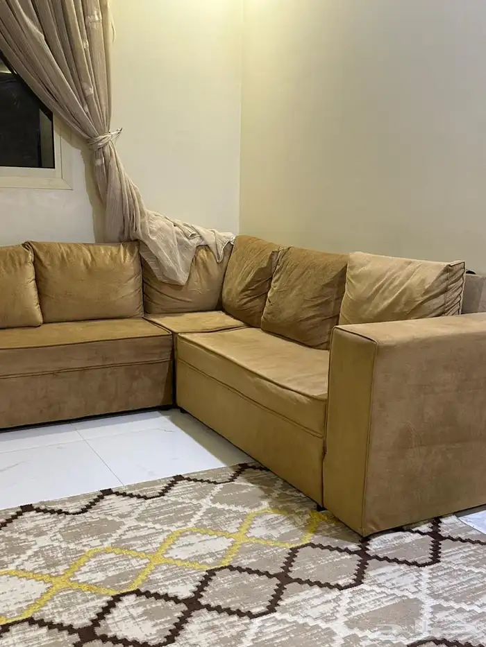 كنب 11 قطعه نظيف معه 3 مراكي 2