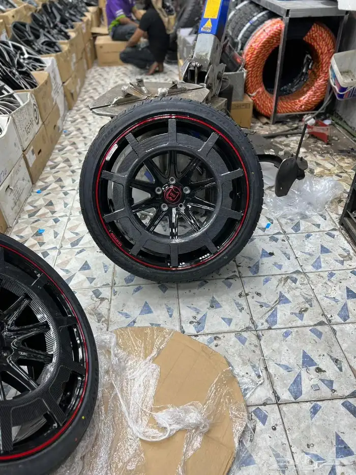 جنوط مرسيدس s كلاس صحن مقاس 22 موديل 2025 53