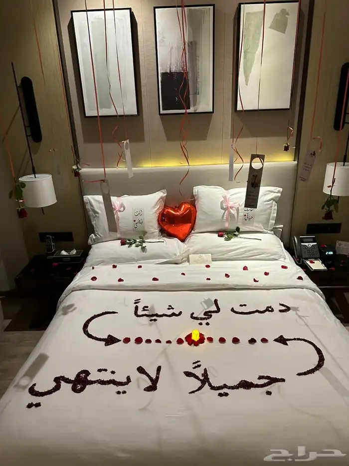 تزين غرفه ورد بالونات ميلاد زواج ذكرى 22