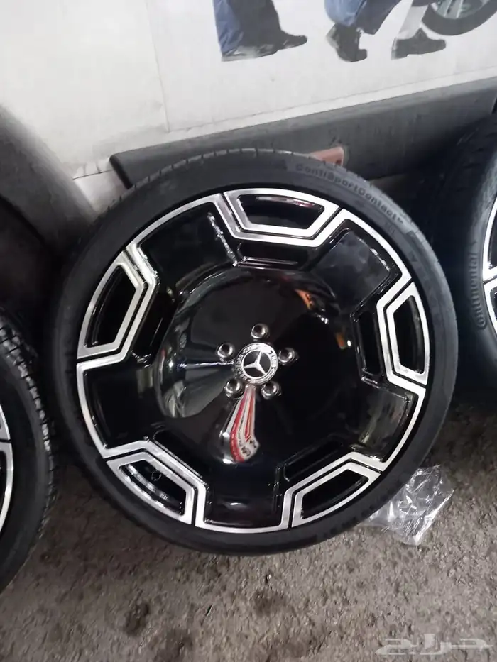 جنوط مرسيدس s كلاس صحن مقاس 22 موديل 2025 52