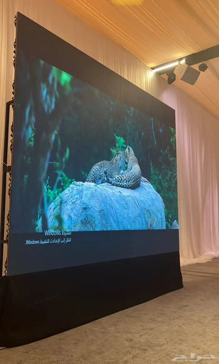 متوفر تأجير شاشات للمعارض والمؤتمرات LED P2 P3 screen renta 1
