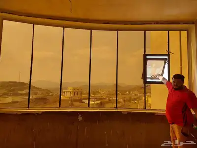 زجاج دربزين امريكي ودبل اجلاس ومحلات 8