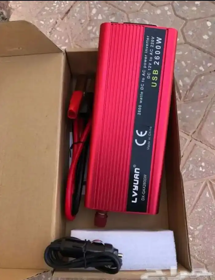 محول كهرباء سياره 12 فولت الي 220 فولت 2