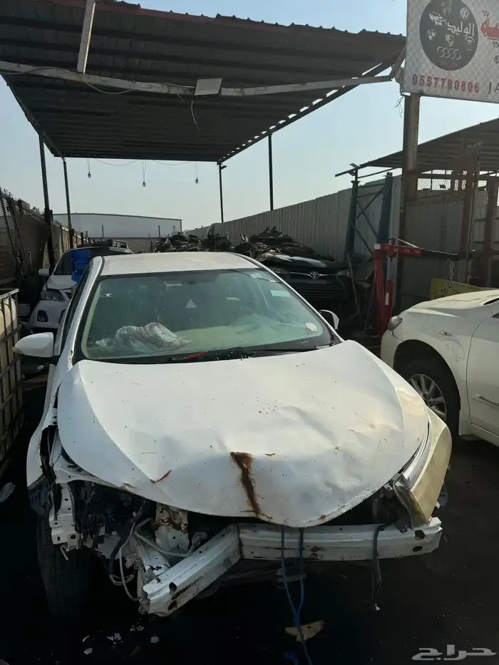 كورلا 2014 قطع غيار فقط 3