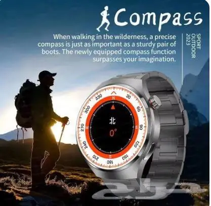 ساعة Velusia Smartwatch Pro 4 الذكية 3