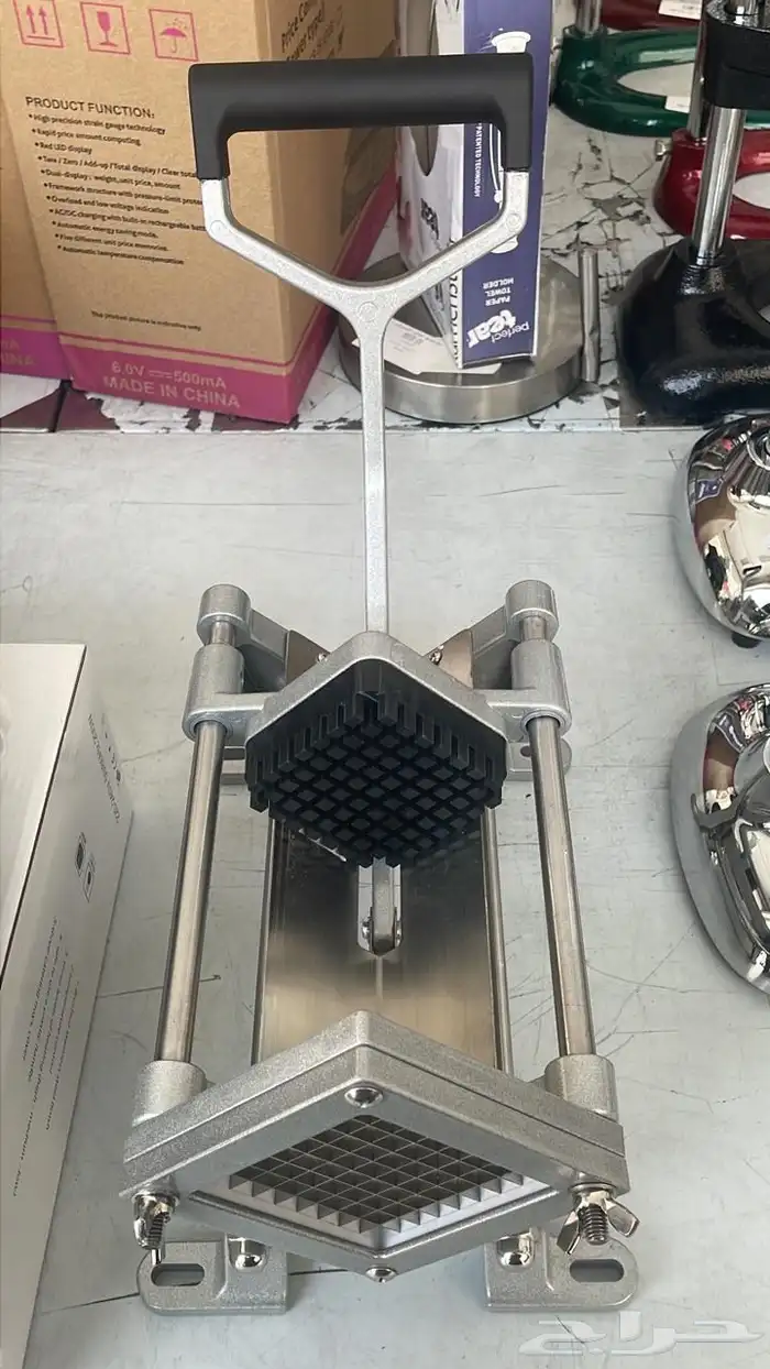 قطاعة بطاطس معدات بوفيه مكينة تقطيع بطاطس اصابع صيني 1