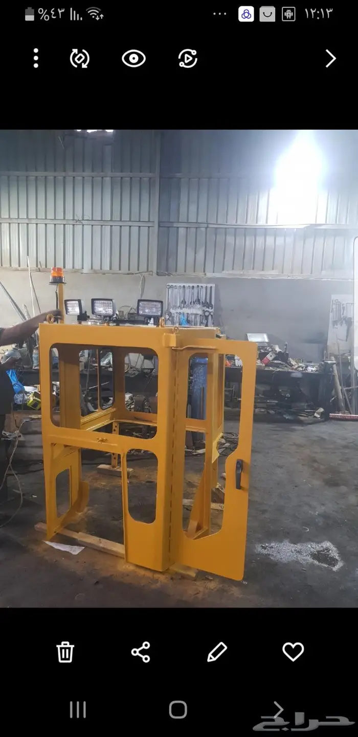 كبائن سايدبوم كتربلر cat sideboom cab 5