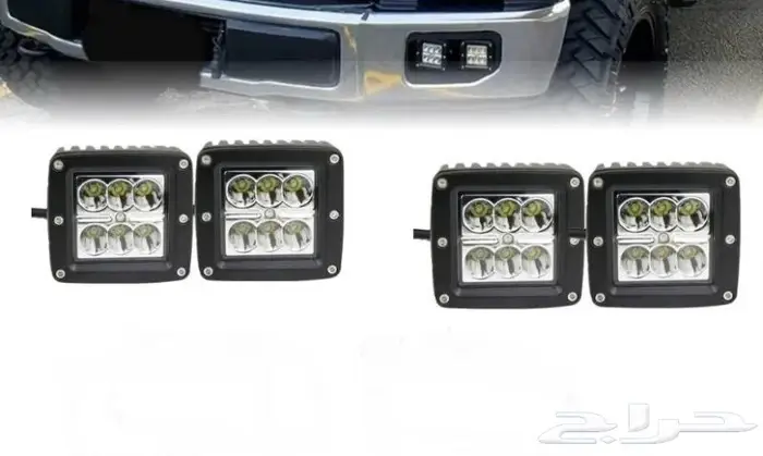 صدام امامي وخلفي رفارف حوض دعاسات كشافات فورد f150 7