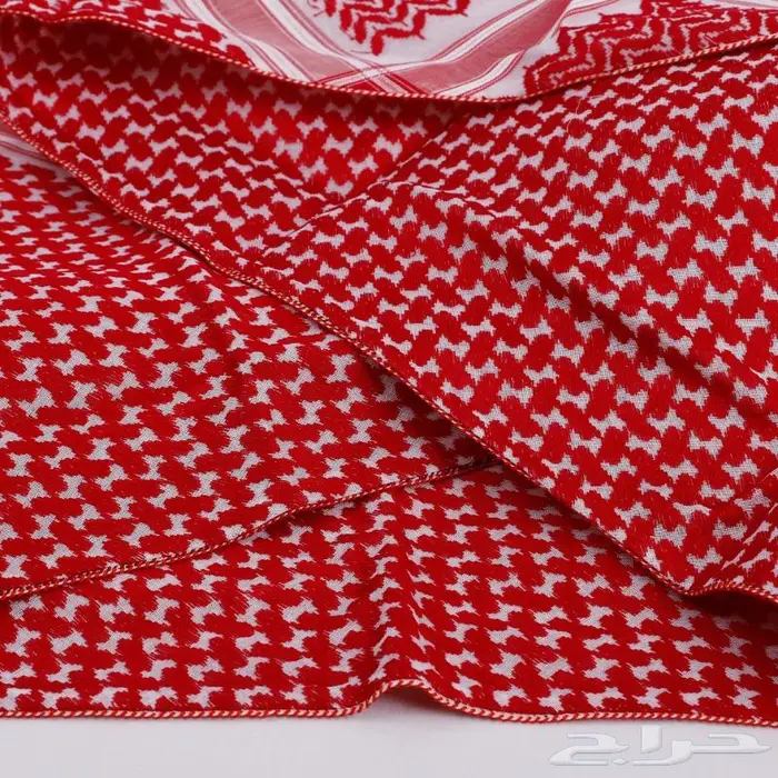 شماغ هشتاغ أميري مطرز ختم اسود 1