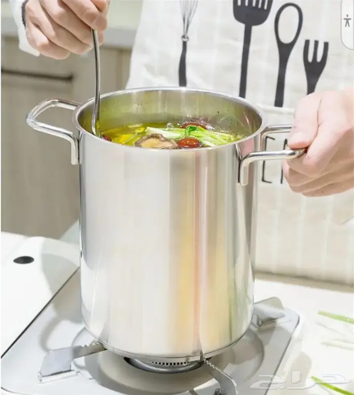 حله استانلس بداخلها مصفاه جديده للبيع 5