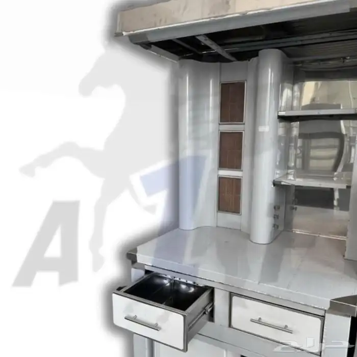 مكينة شاورما شاورما غاز معدات مطاعم اعمال استيل 10