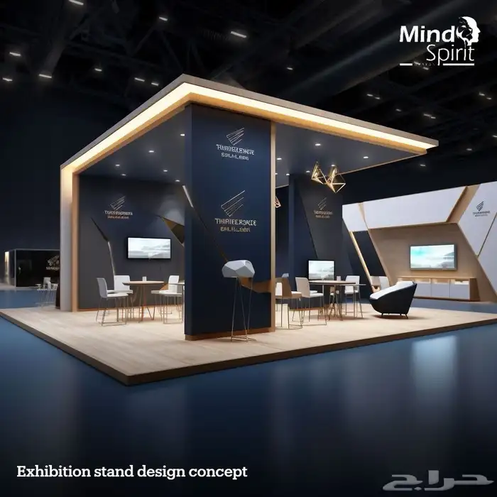 تصميم واعتماد ومراجعة بوثات تصميم معارض مؤقتة Design 0