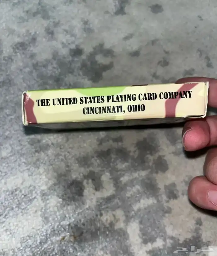 اوراق لعب قائمة العراقين المطلوبة2003 Iraqi Most wanted 6