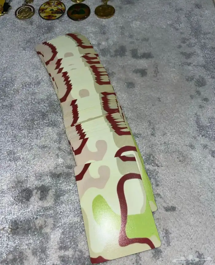 اوراق لعب قائمة العراقين المطلوبة2003 Iraqi Most wanted 7