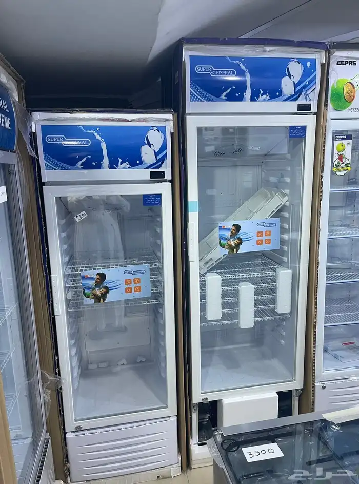 ثلاجات عرض زجاج سوبر جنرال 0