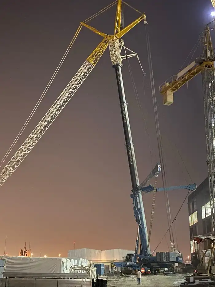 كرين 1200 ton mobile and chain crane 6