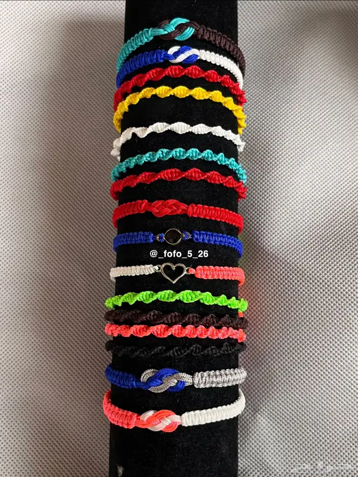 جميع الأساور كل الألوان اكسسوارات 0