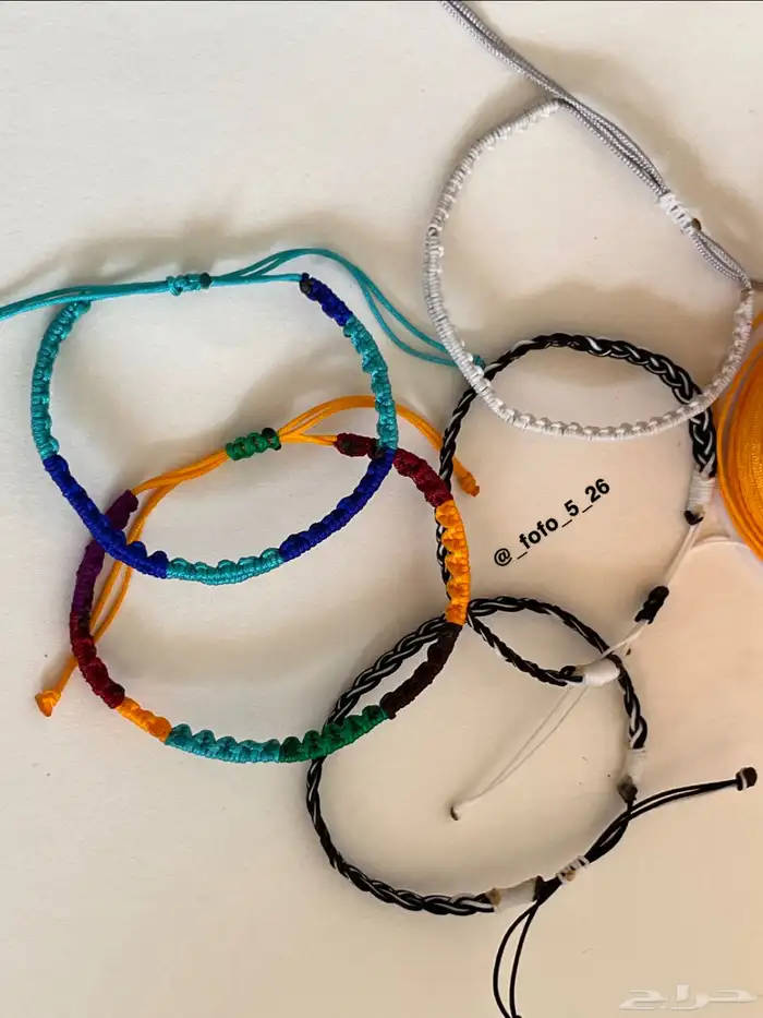 جميع الأساور كل الألوان اكسسوارات 23