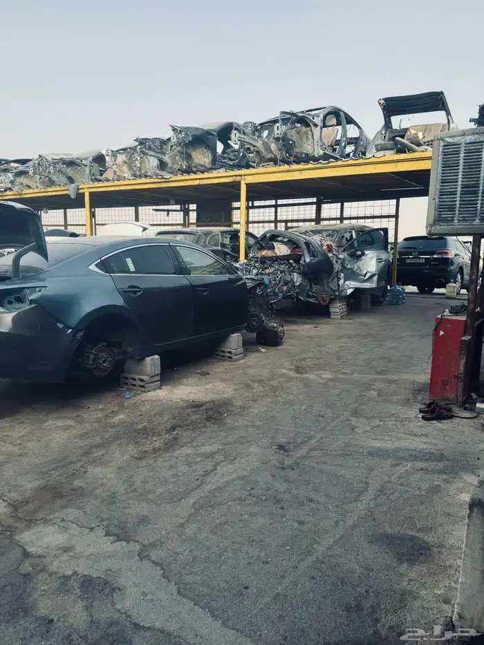 تشليح جميع انواع مازدا جميع القطع نجم العربة 6