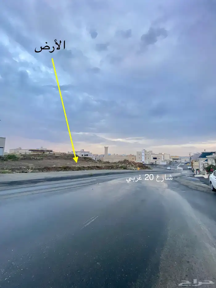 أرض للبيع الخميس بثلاث واجهات ب 680 ألف وصك 5