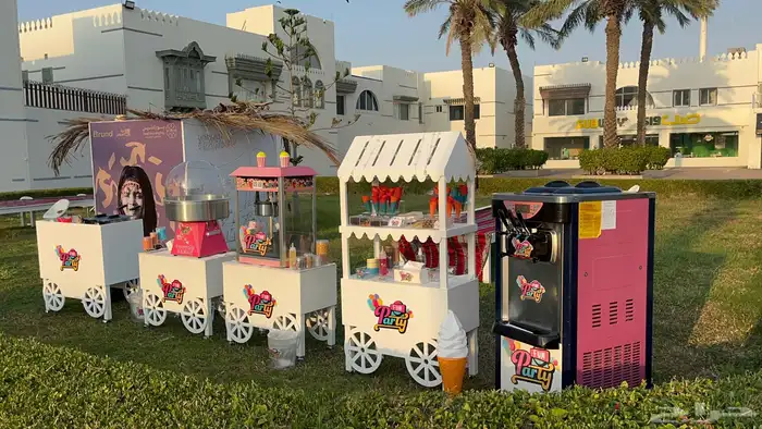 تنظيم حفلات والايفنتات تنسيق ديكور عربات تسالي استيشن 2