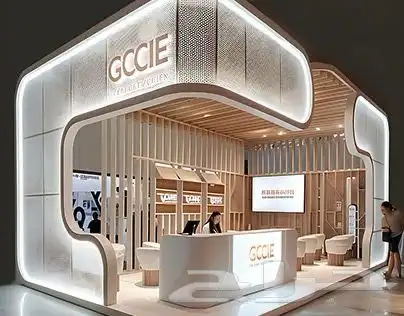 تصميم واعتماد ومراجعة بوثات تصميم معارض مؤقتة Design 6