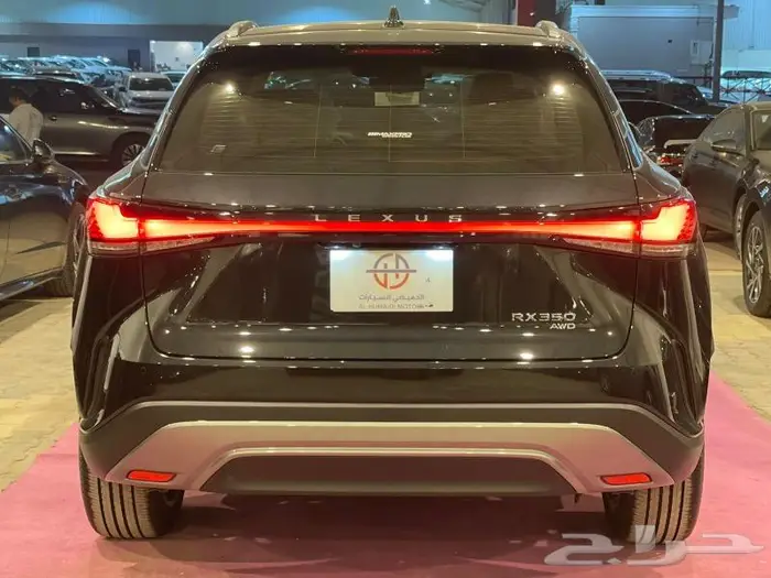 لكزس RX350 BB 2025 ( لون اسود وتيتانيوم داخلي اسبريسو ) 2