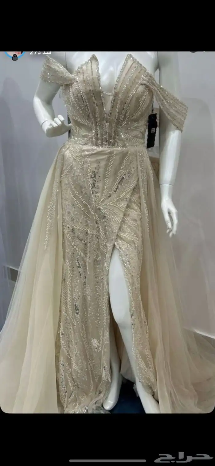 فستان سهرة فخم ب500 0