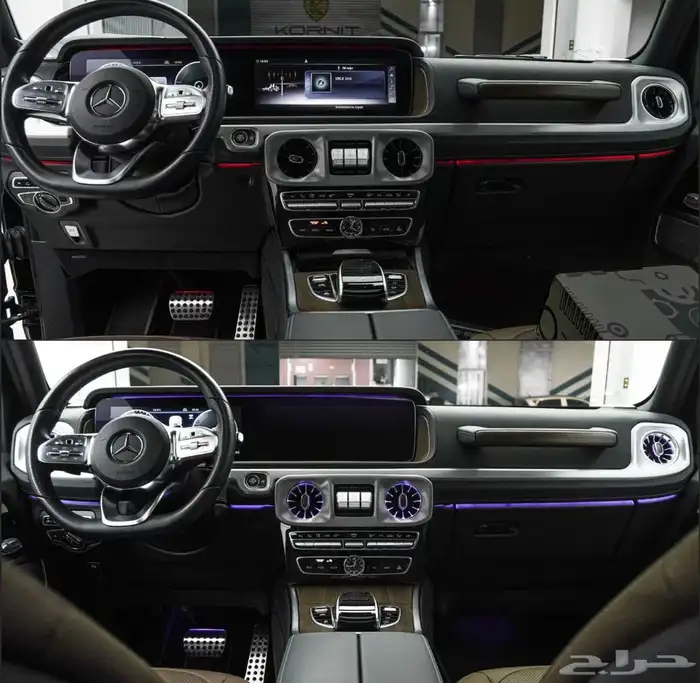 تعديل جي 500 G الى G63 بودي كت مرسيدس 4