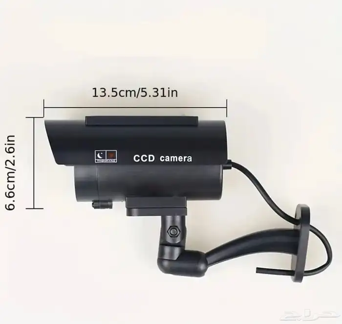 كاميرات مرقبة خارجي ضد المطر والشمس (وهمية) 8