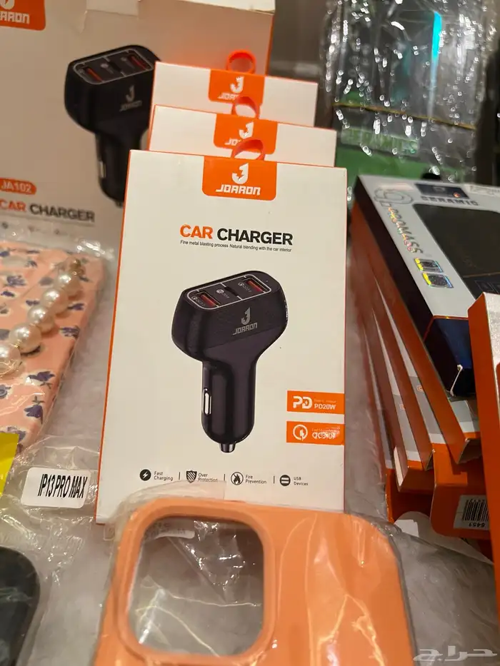 اكسسورارات جوالات وشواحن وكفرات جوالات واستئيكرات ضد الكسر 1