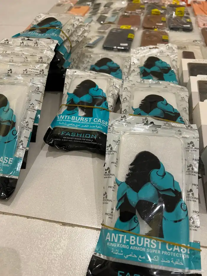 اكسسورارات جوالات وشواحن وكفرات جوالات واستئيكرات ضد الكسر 5