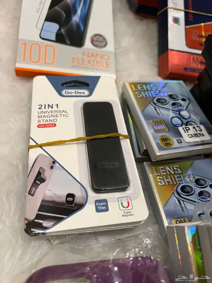 اكسسورارات جوالات وشواحن وكفرات جوالات واستئيكرات ضد الكسر 2