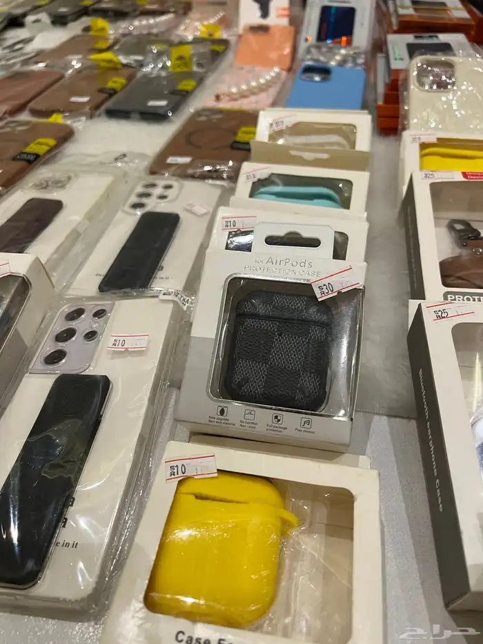 اكسسورارات جوالات وشواحن وكفرات جوالات واستئيكرات ضد الكسر 8