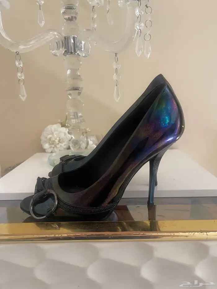 شوز صندل حذاء بكعب عالي ماركة غوتشي 2