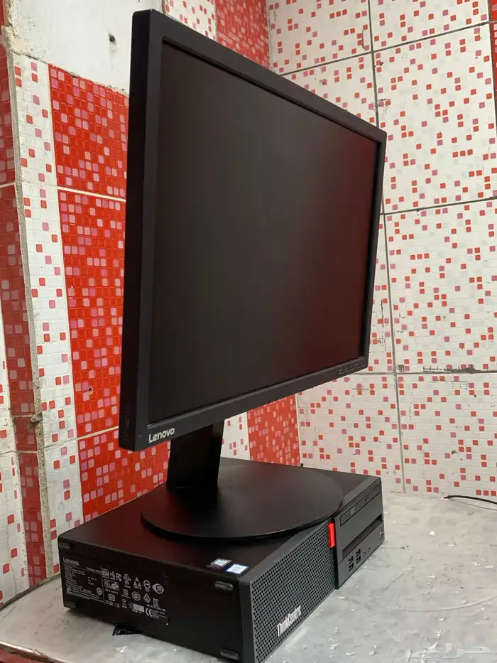 كمبيوتر مكتبى مستخدم استخدام نظيف معالج i7 شاشة 24 2